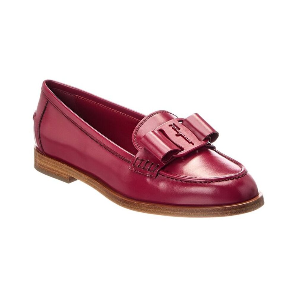 Ferragamo Vivaldo Leather Loafer